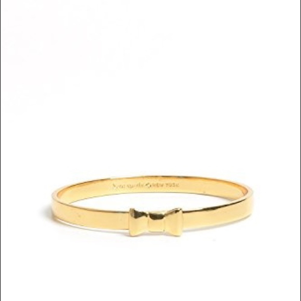 NWT Kate Spade - Take a Bow Gold Bangle